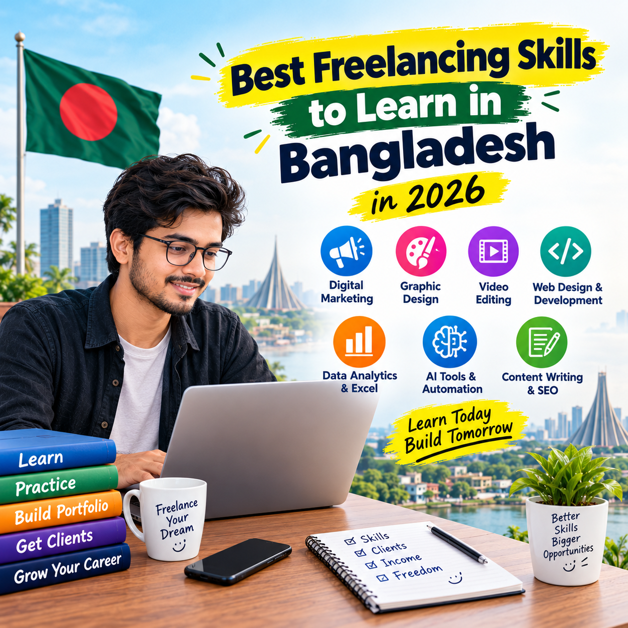 Best Freelancing Skills to Learn in Bangladesh in 2026